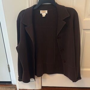 Talbots Brown blazer/jacket